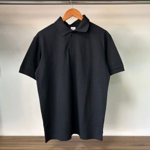 Polo masculina tradicional curta ou longa